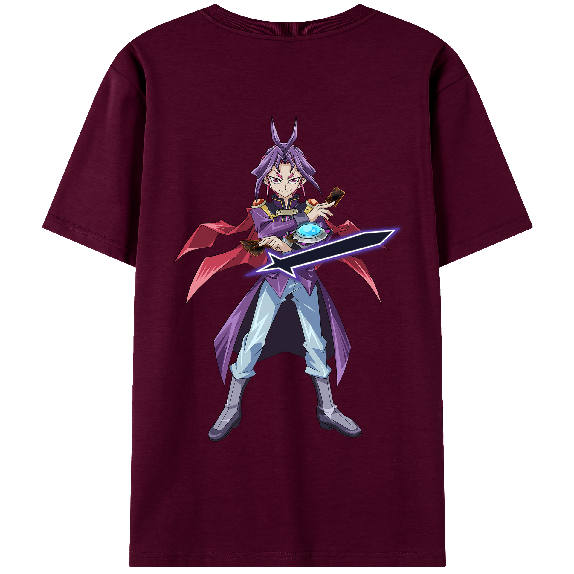 （画像用） 遊☆戯☆王 Yu-Gi-Oh! レディース半袖Tシャツ(バックプリント)